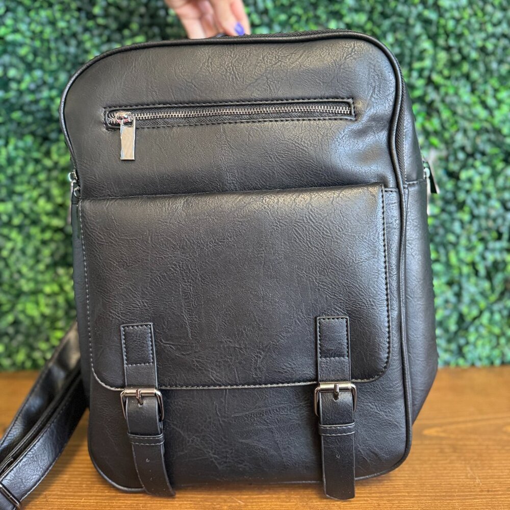 Buckle Travel Backpack Computer Bag